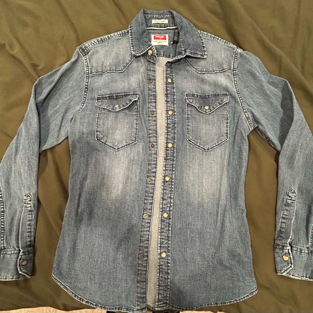 Wrangler Denim Button Down